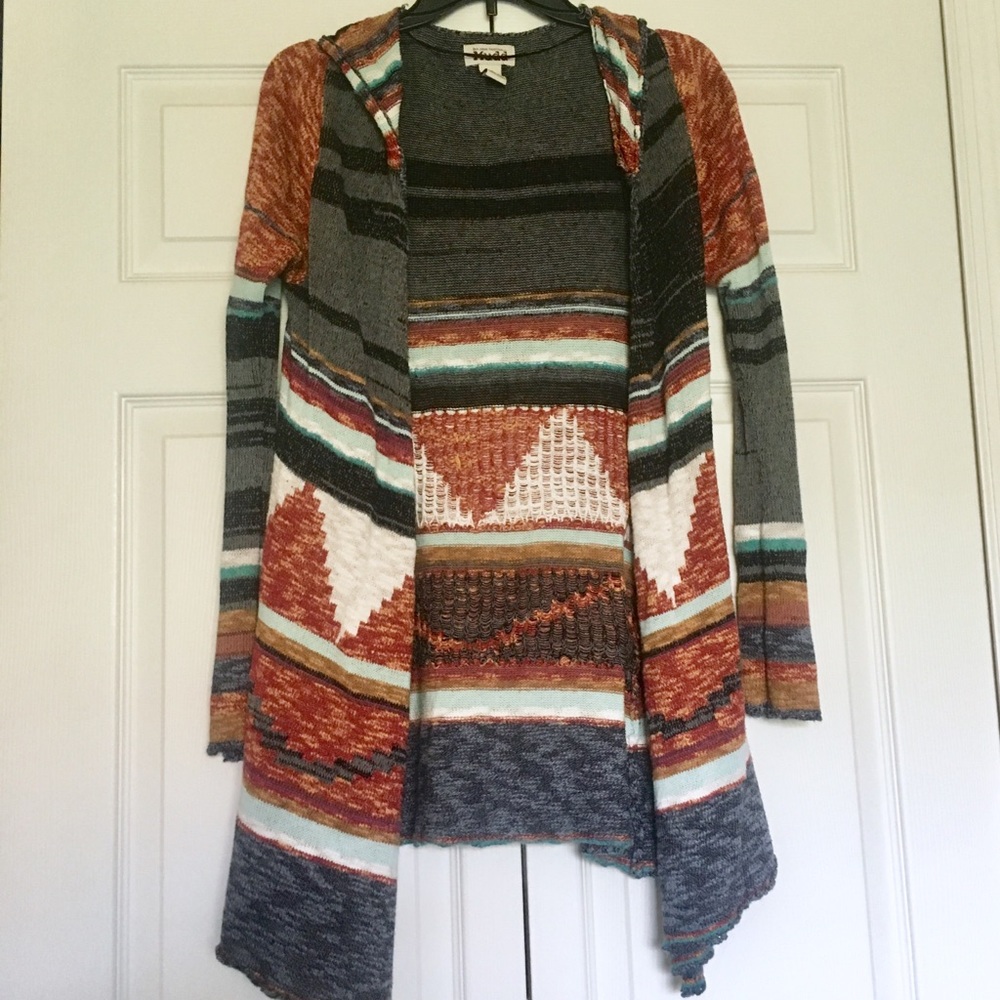 Mudd Tribal Print Sweater